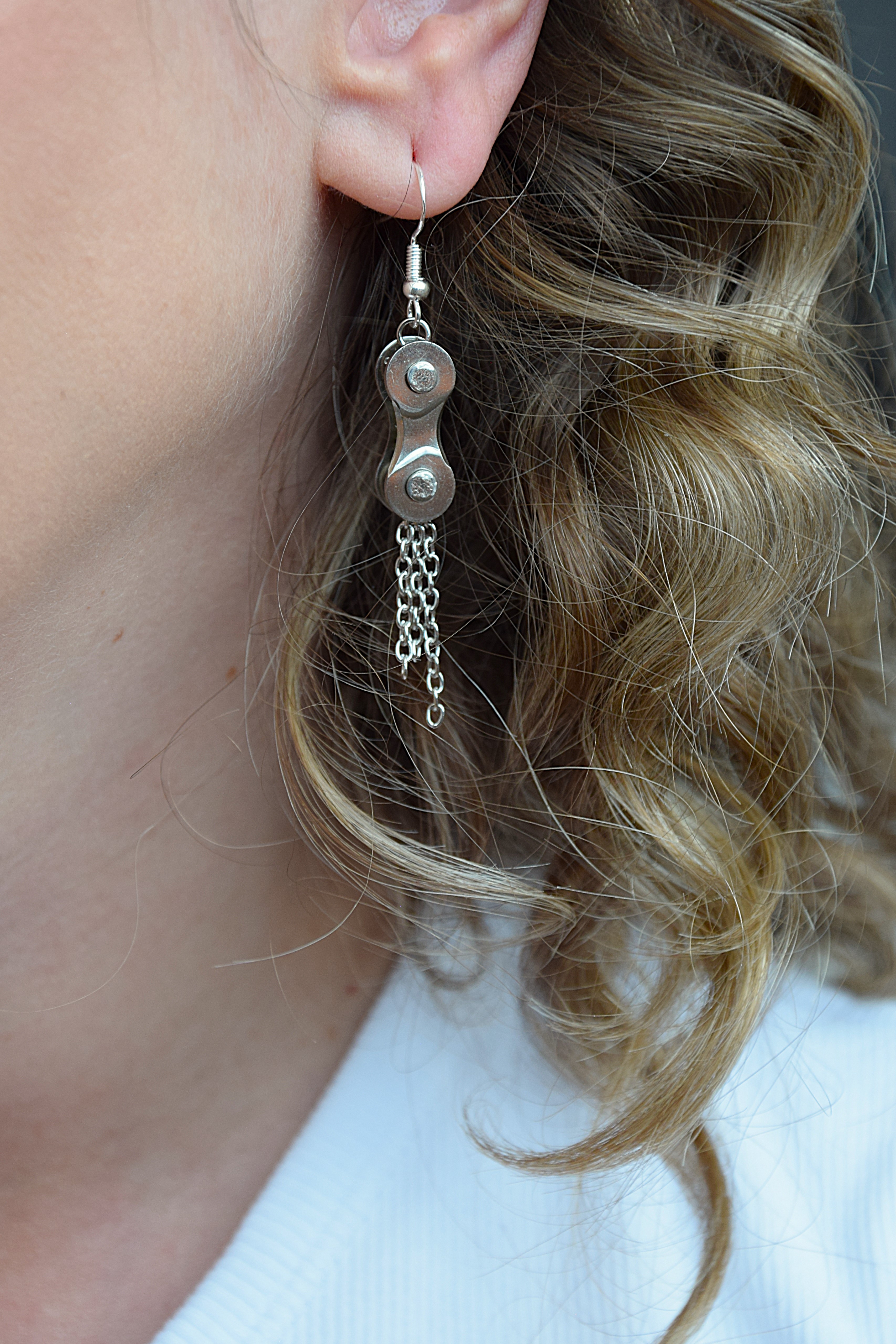 Ohrhänger - ganzes Element mit 3 Kettchen