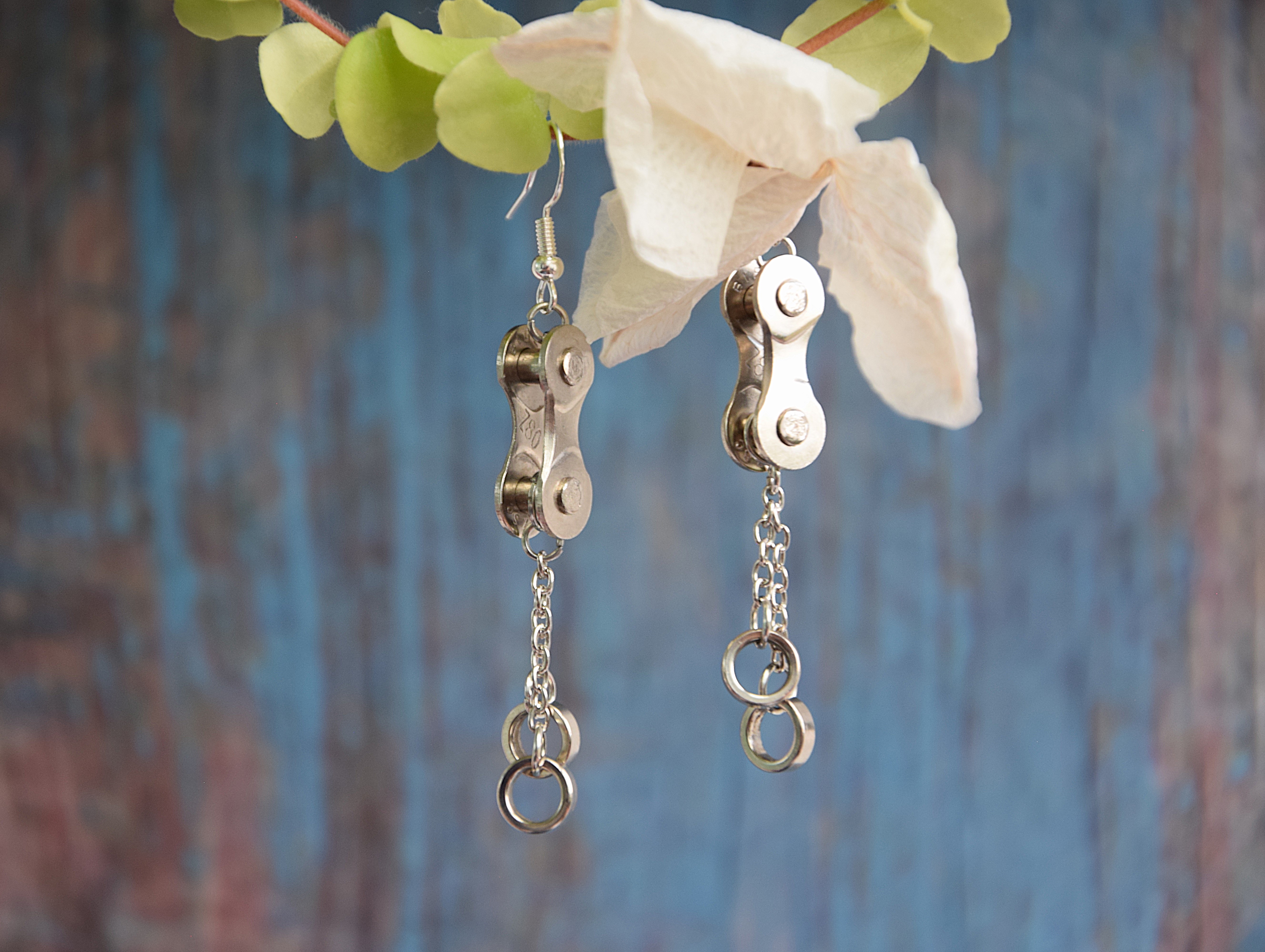 Ohrhänger - ganzes Element mit Kettchen und 2 Ringen