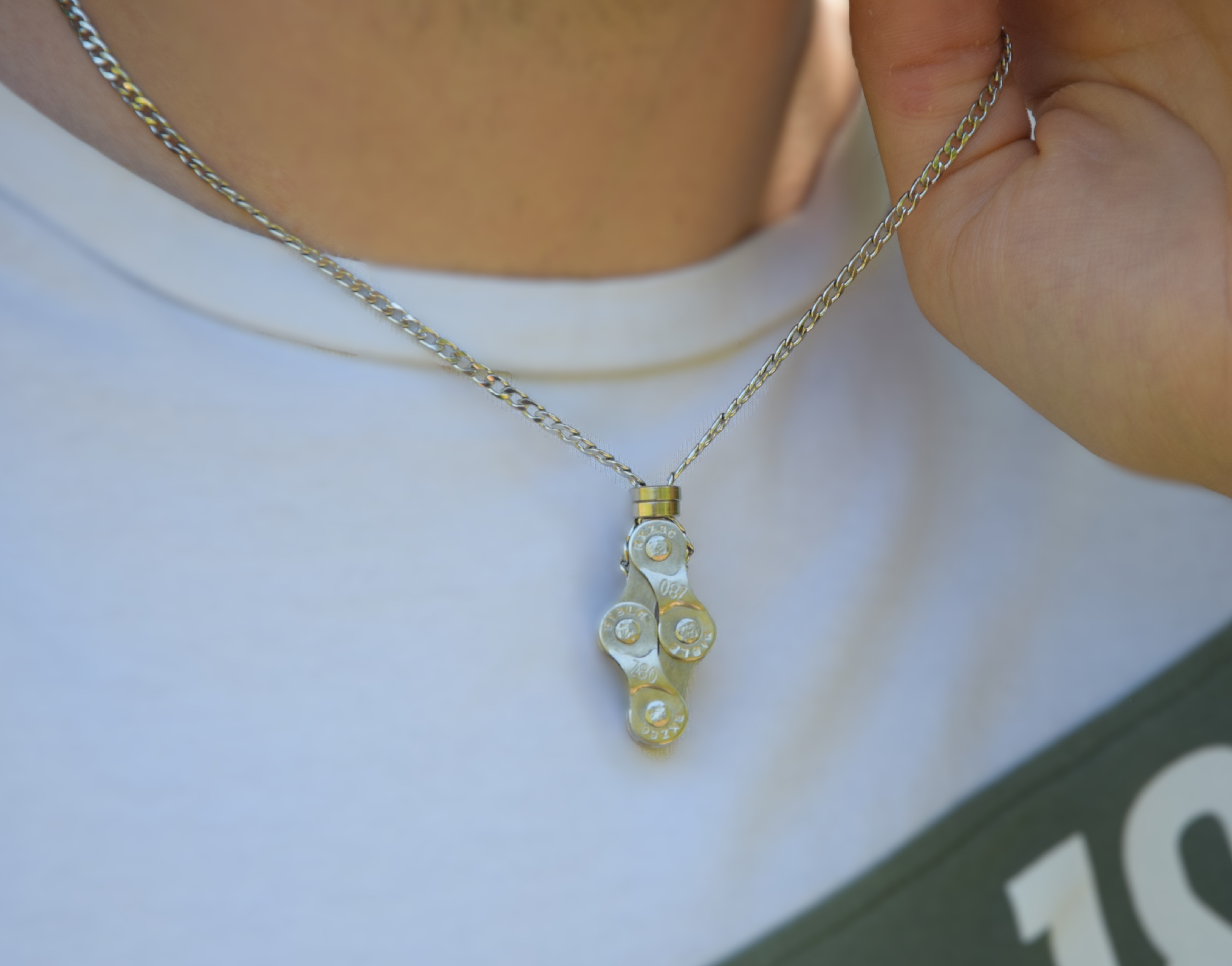 Metallhalskette - Raute