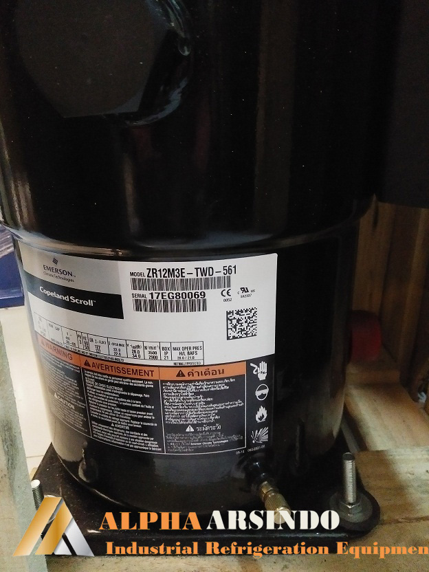 Emerson Copeland Scroll Compressor ZR12M3E-TWD-561