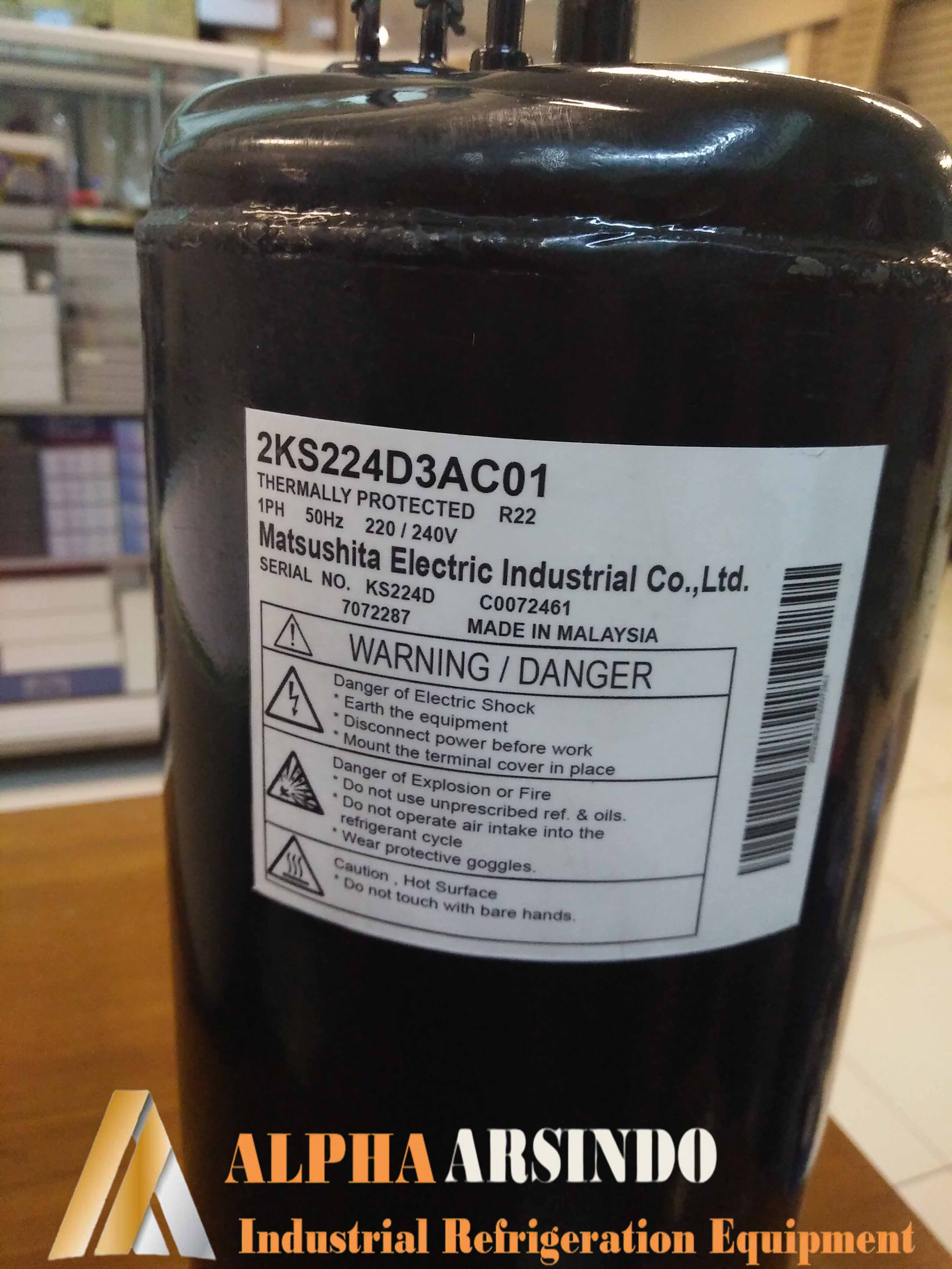 Matsushita 2KS224D3AC01 Compressor