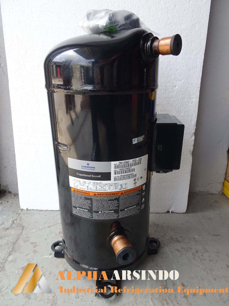 Copeland Compressor ZR125KC-TFD-52E