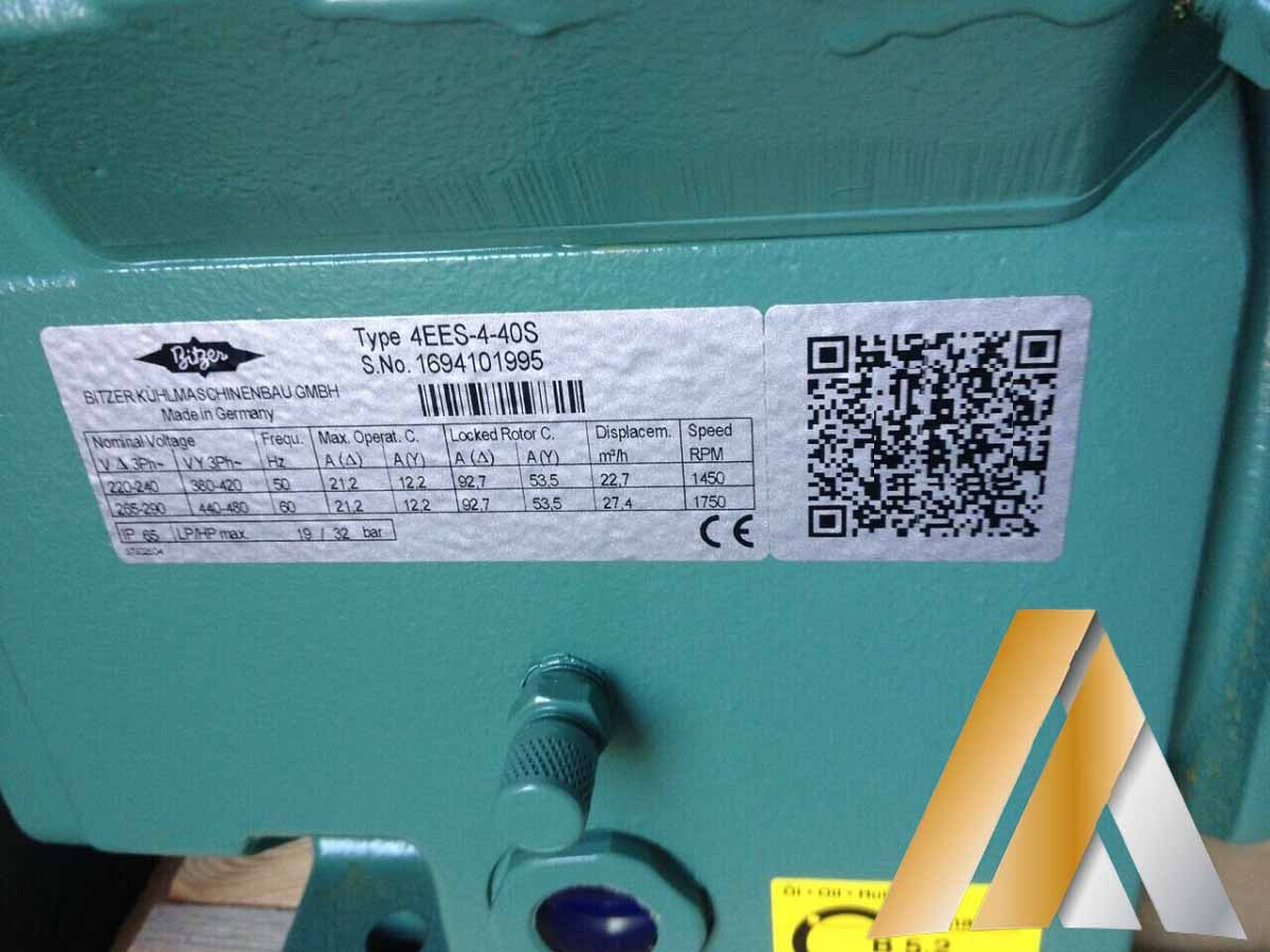 Bitzer 4EES-4-40S Compressor