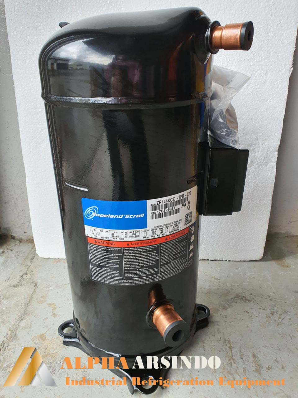 Copeland Scroll Compressor ZR144KCE-TFD-522