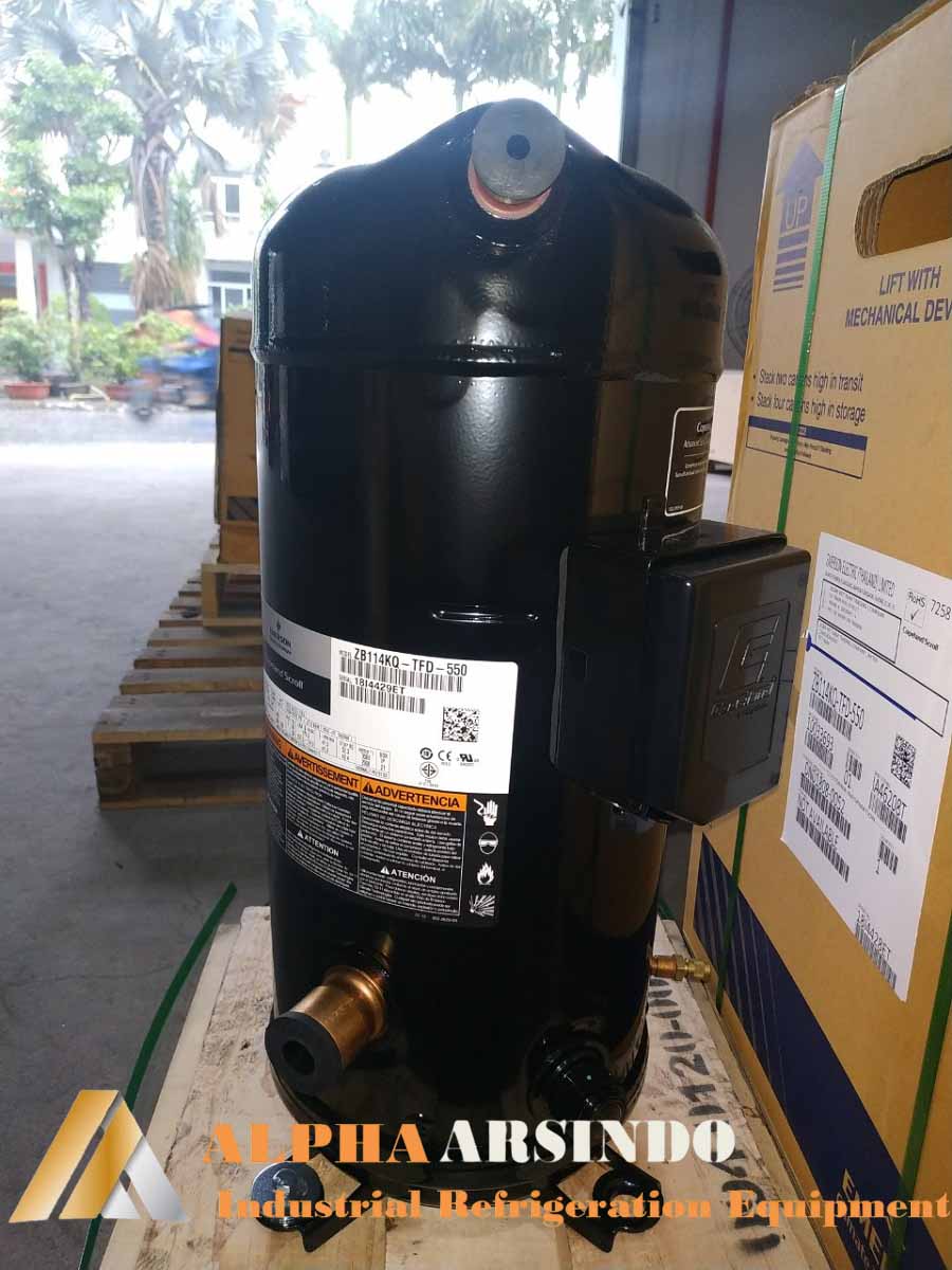 Emerson Copeland Scroll Compressor ZB114KQ-TFD-550