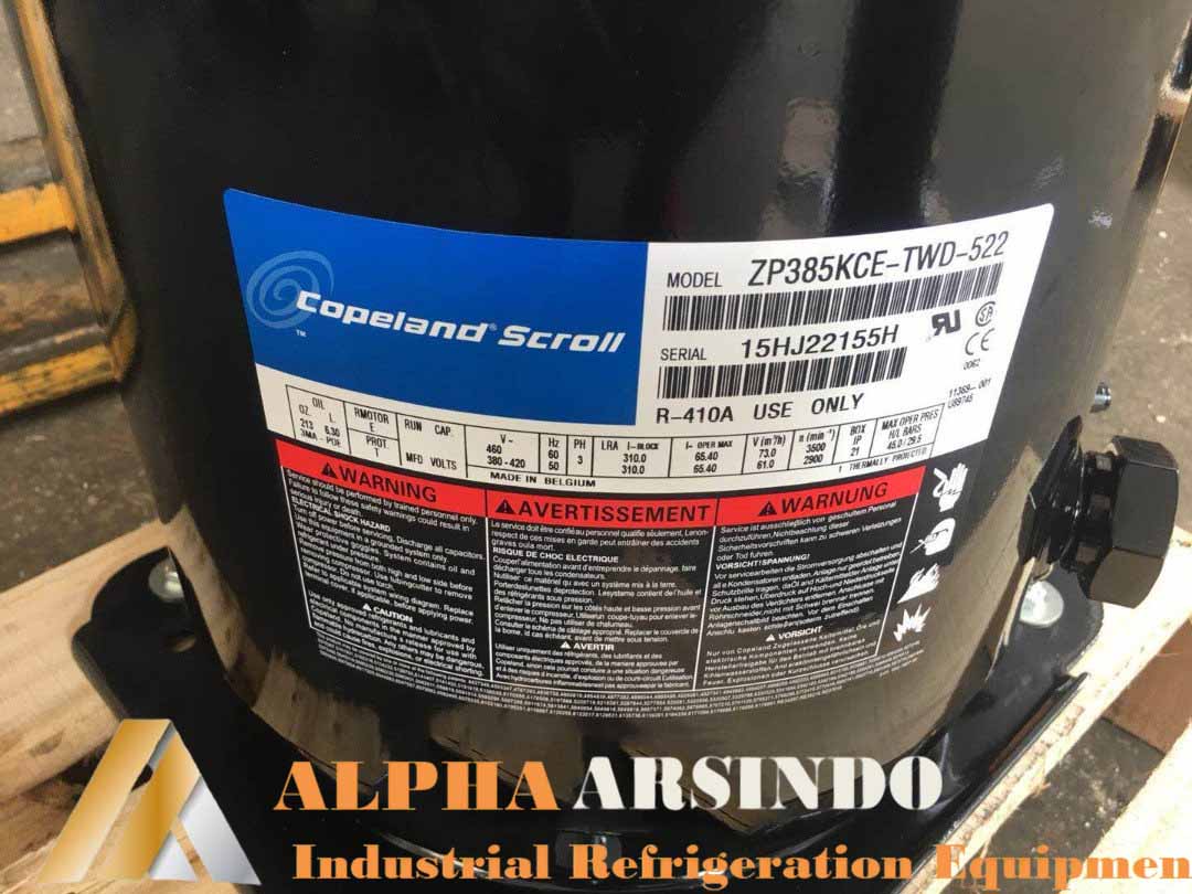 Copeland Scroll Compressor ZP385KCE-TWD-522