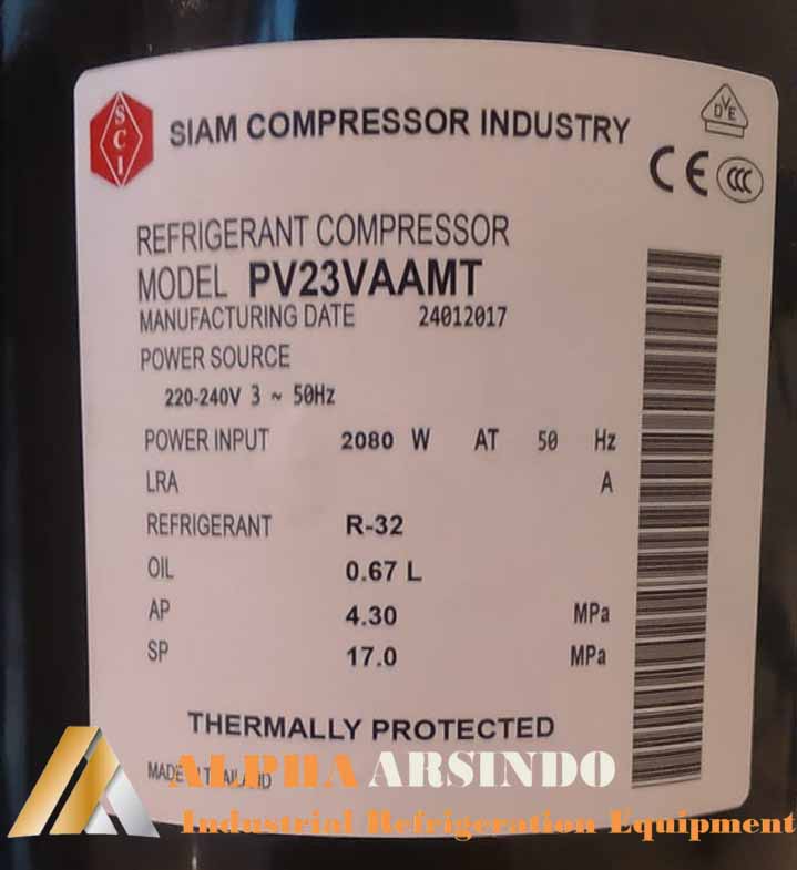 Mitsubishi Compressor PV23VAAMT