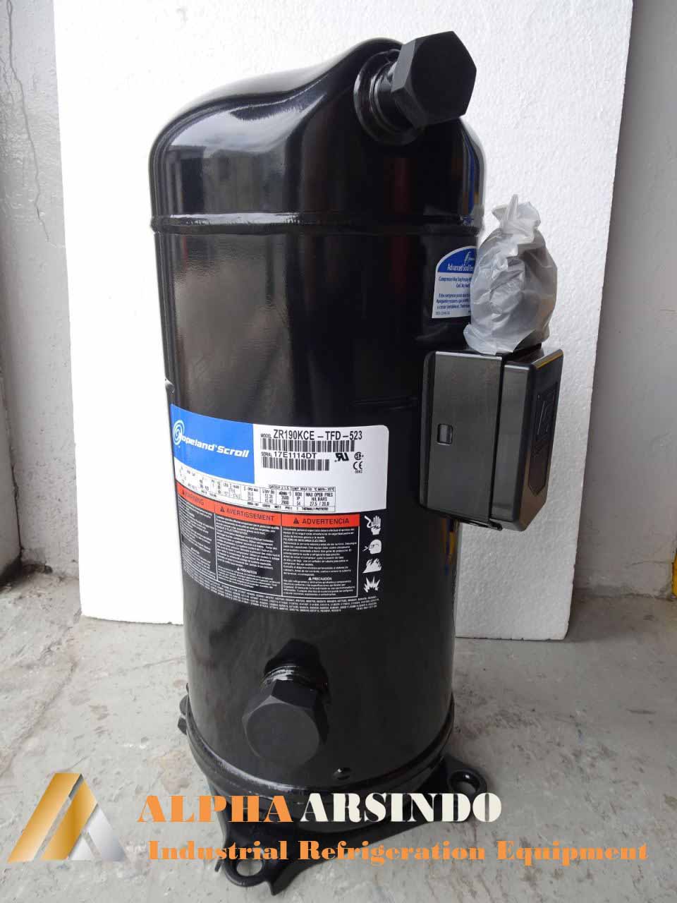 Copeland Scroll Compressor ZR190KCE-TFD-523