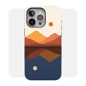 Mountains Sunset Phone Case
