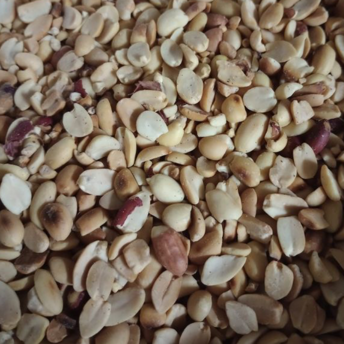 Maní tostado para moler