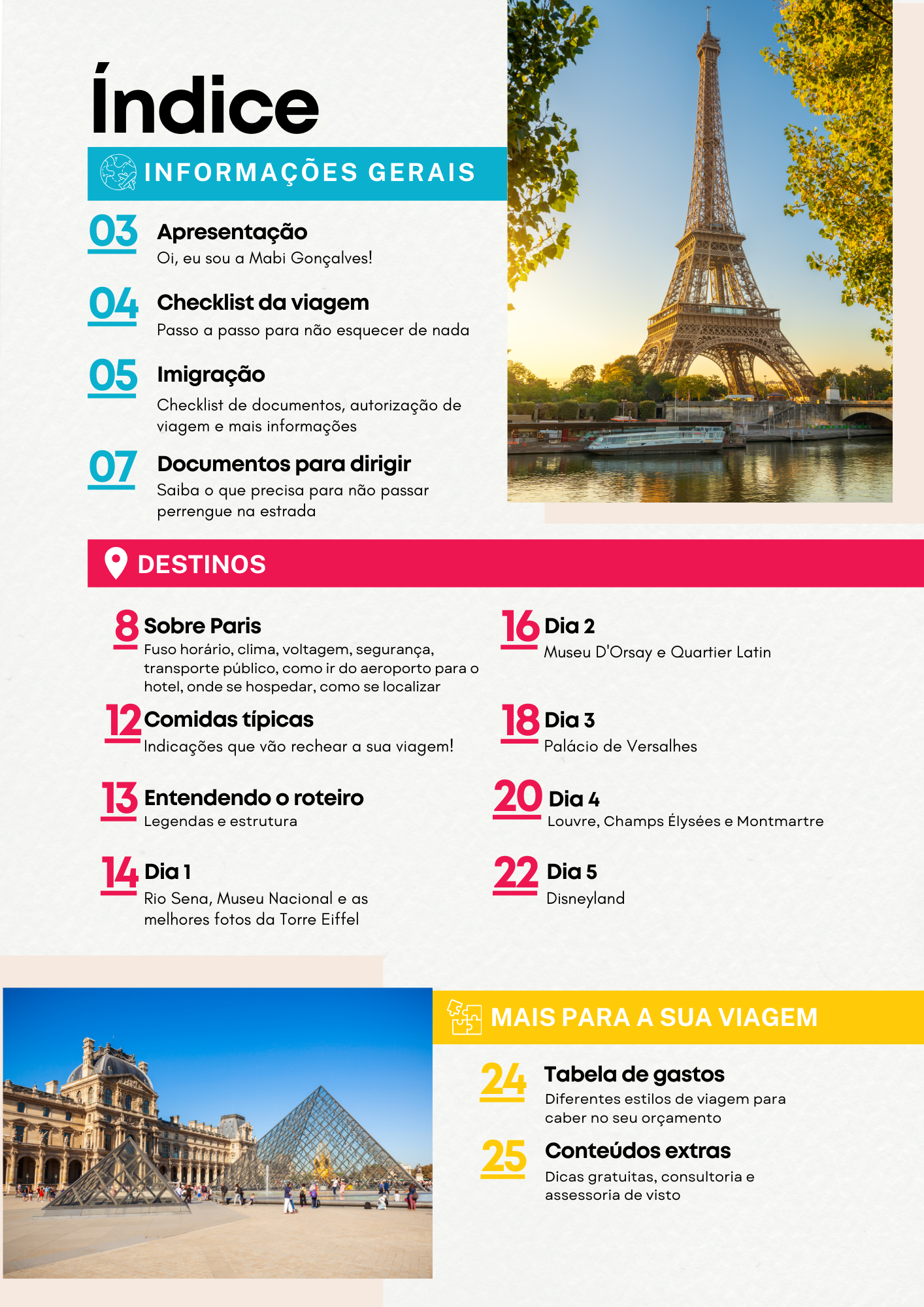 Roteiro de 5 dias em Paris, Versalhes e Disneyland Paris (versão 2025)