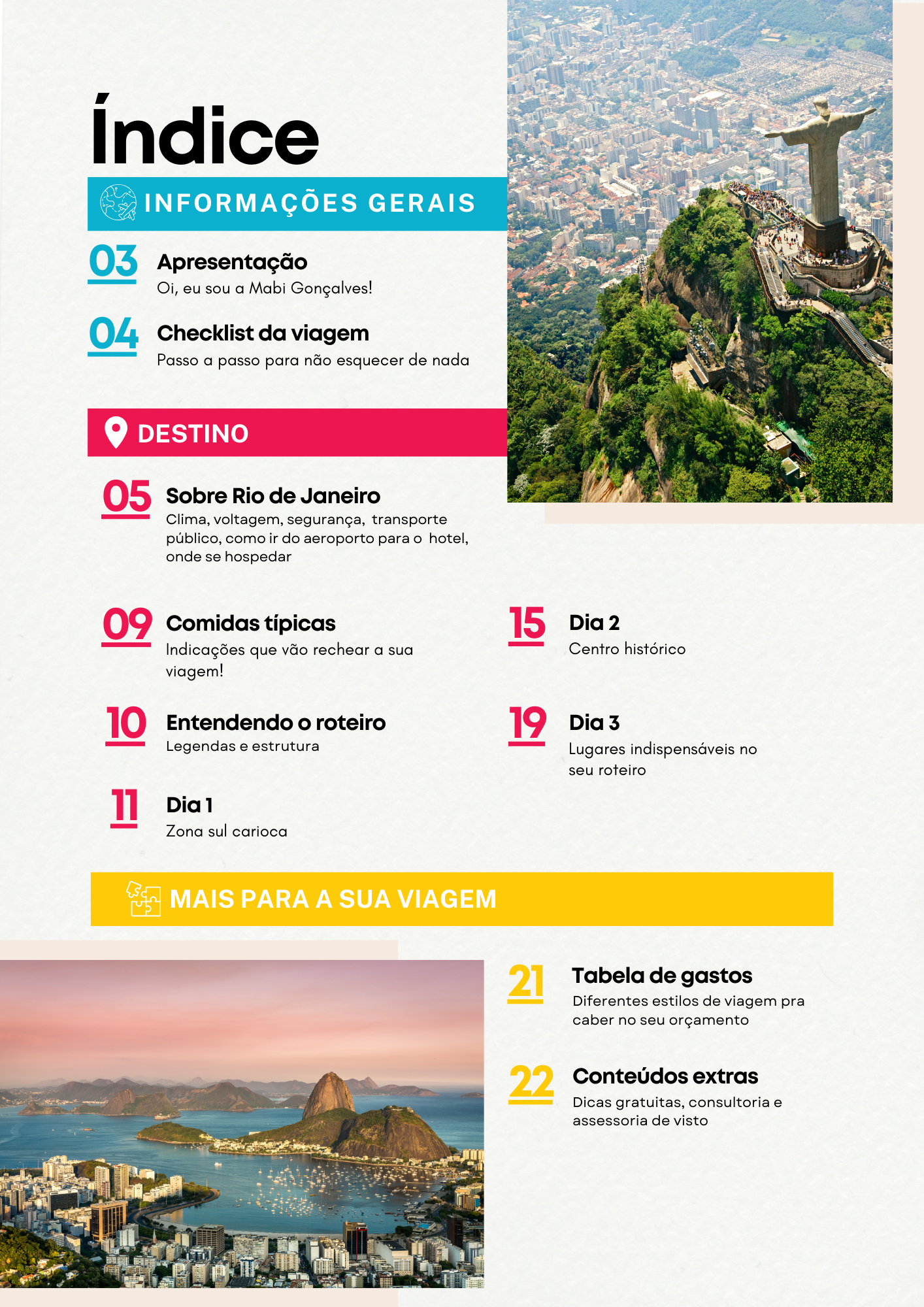 Roteiro de 3 dias no Rio de Janeiro