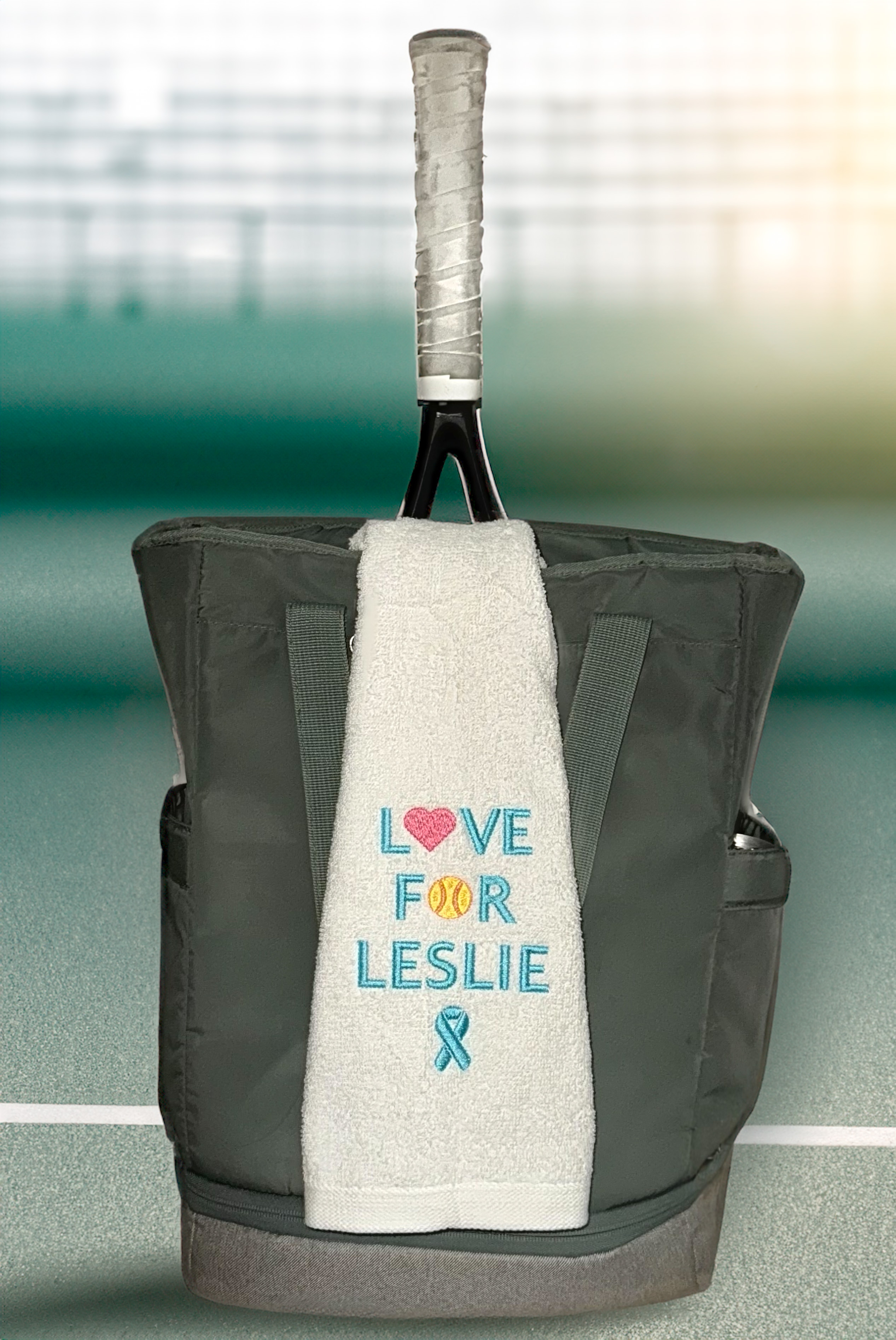 Love For Leslie Tennis Towel