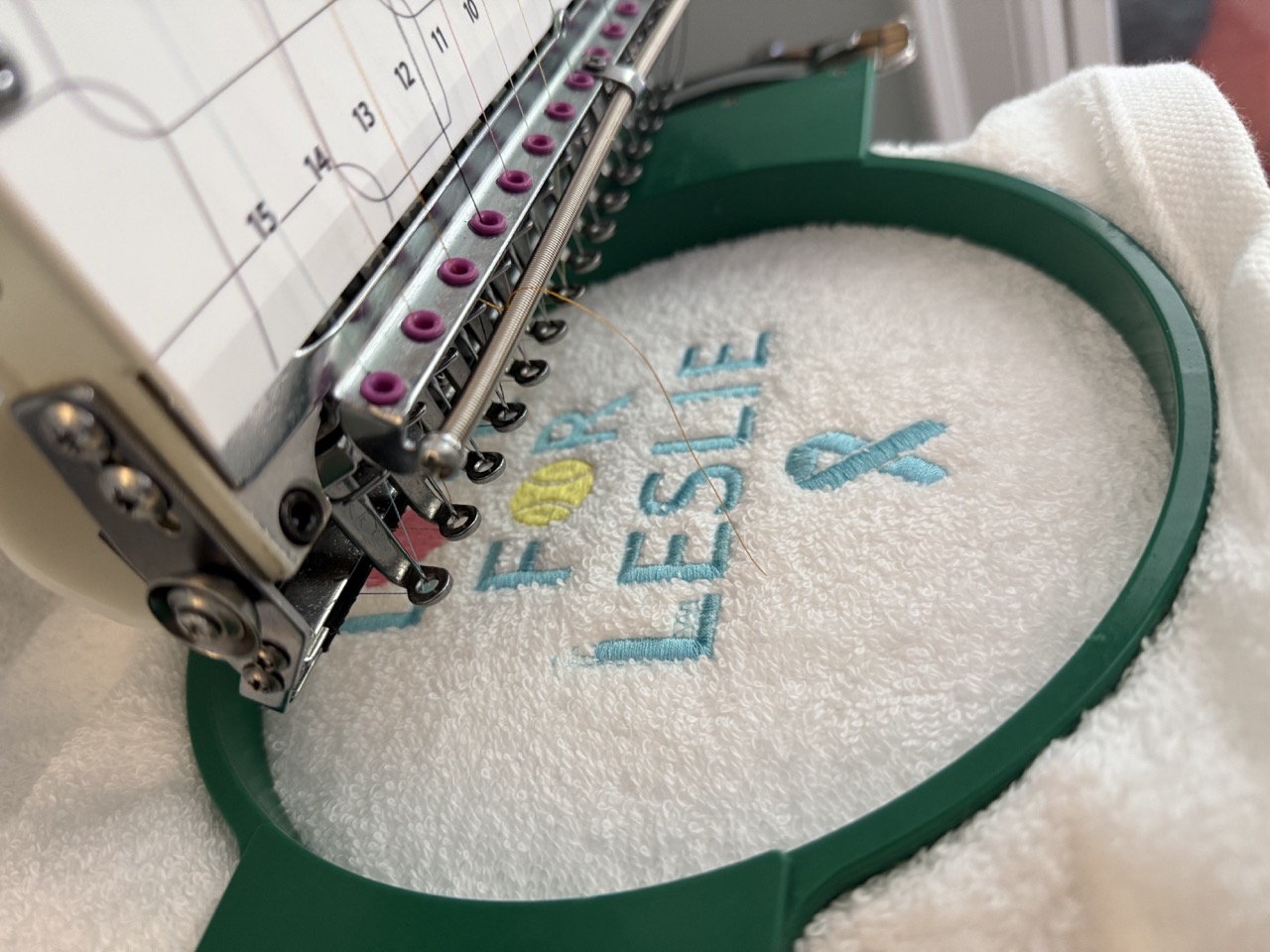 Love For Leslie Tennis Towel
