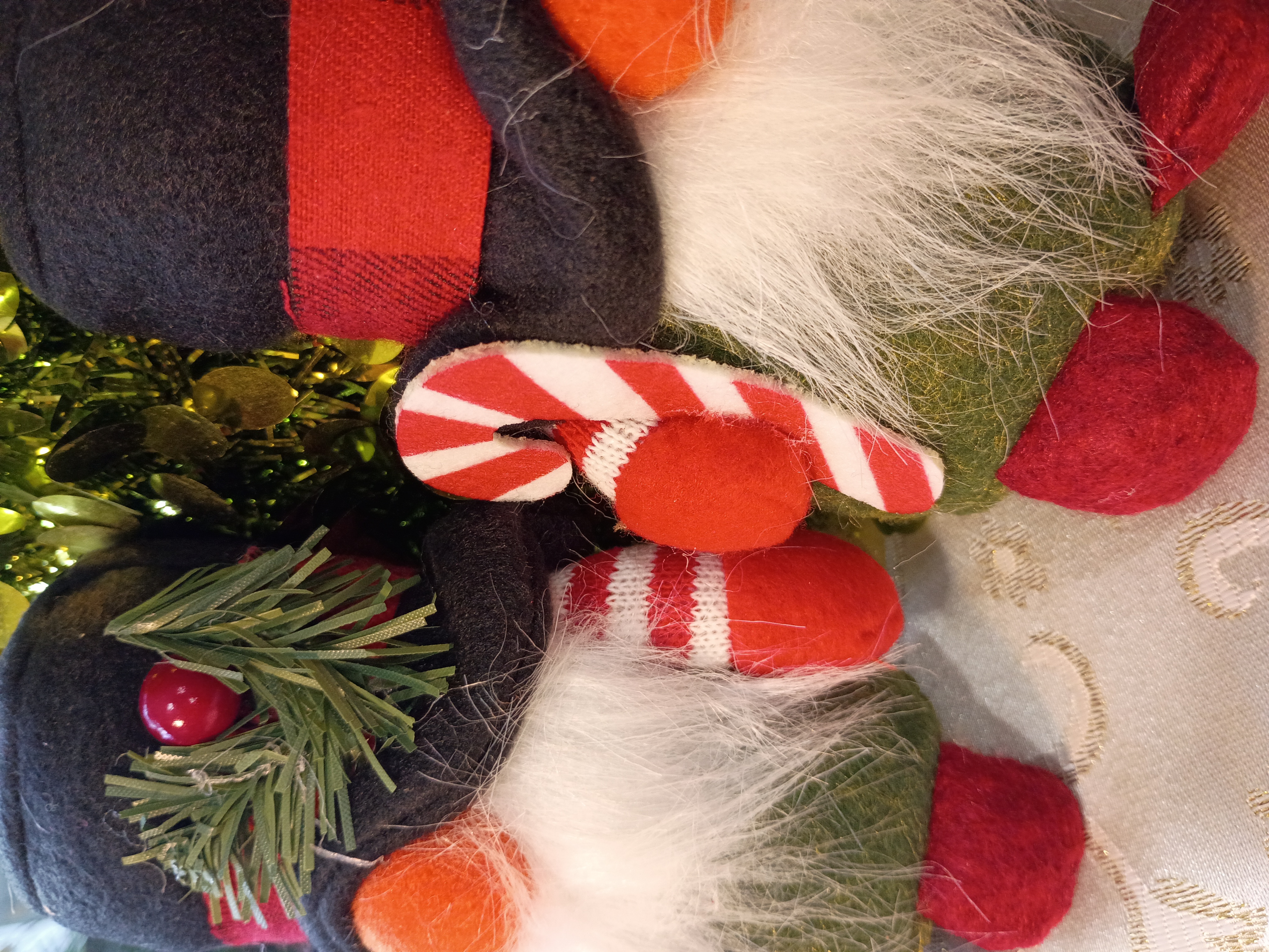 Set of two Noel Christmas bearded figures