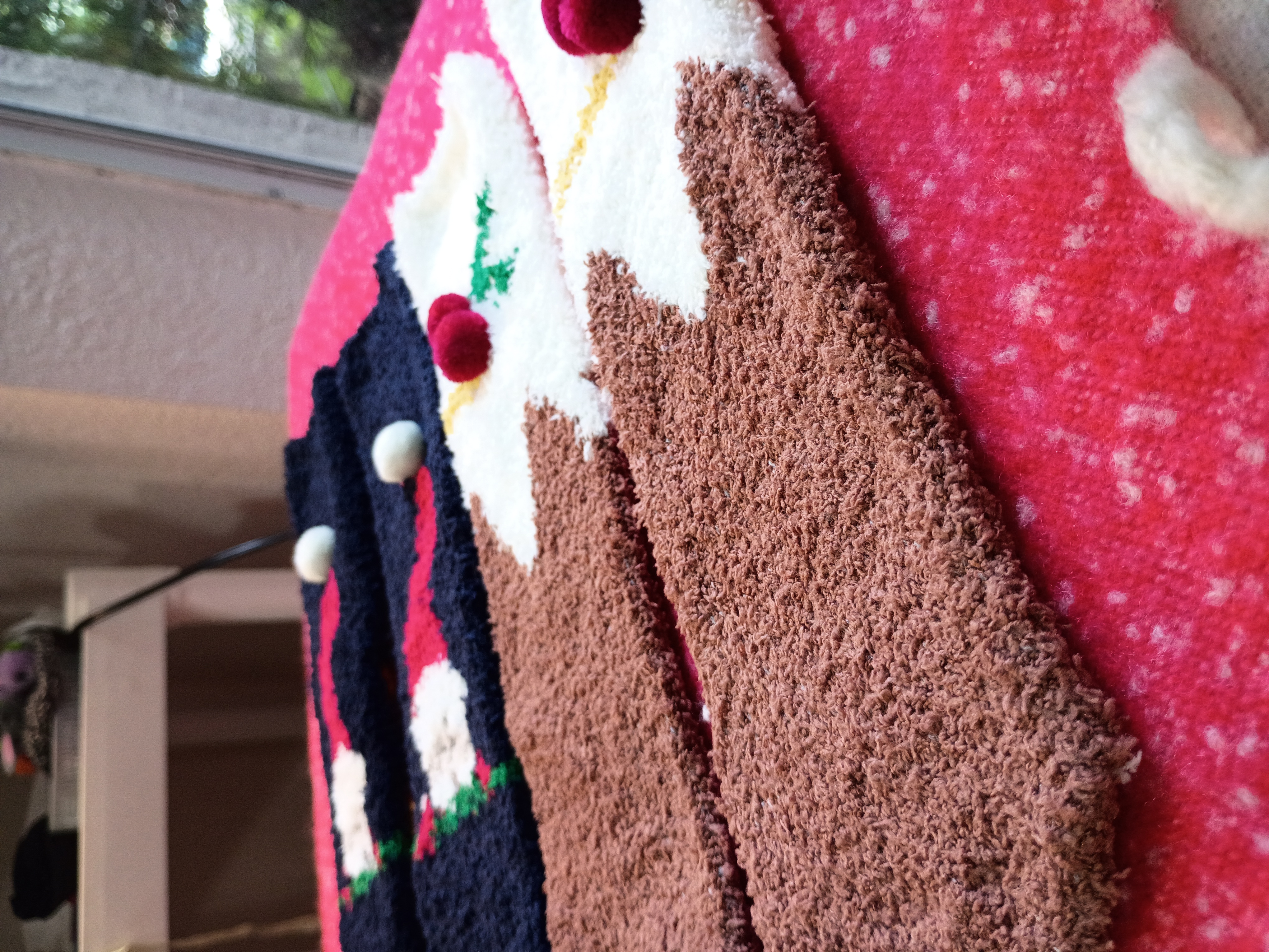  Holiday season warm pair of Socks set of two for adults 