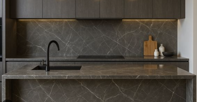 Armani Grey Marble  Slabs 