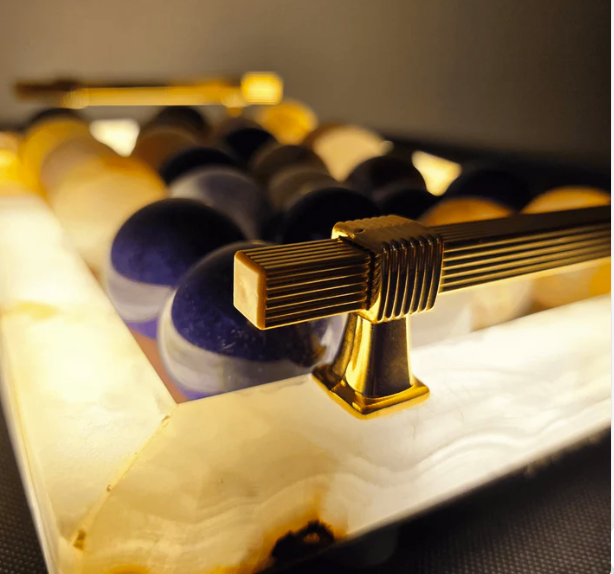 Luxury Onyx Stone Serving Tray