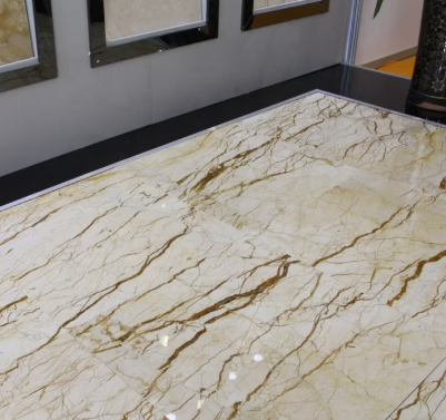 Sofitel Gold Marble Slabs