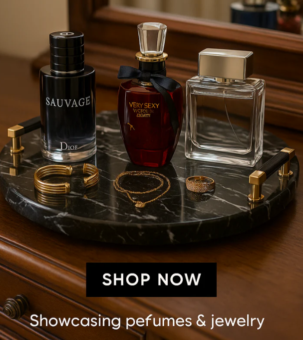 Black & white 3 pcs Trays Gift Bundle