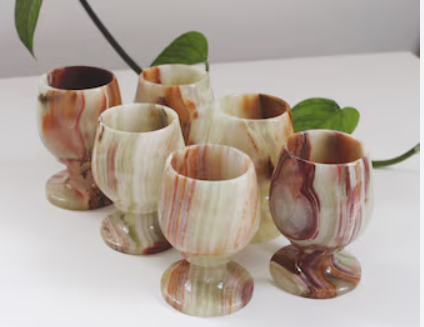 chilgami onyx water goblet Set ( 6 pcs)