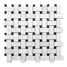 Basketweave Mosaic Tile