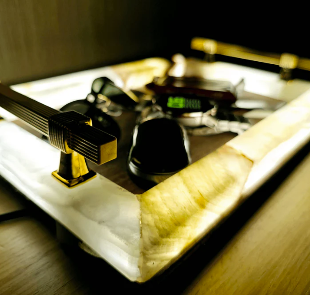 Regalia Onyx light Display Tray 