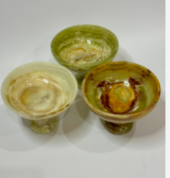 Green Onyx Fruit Bowl