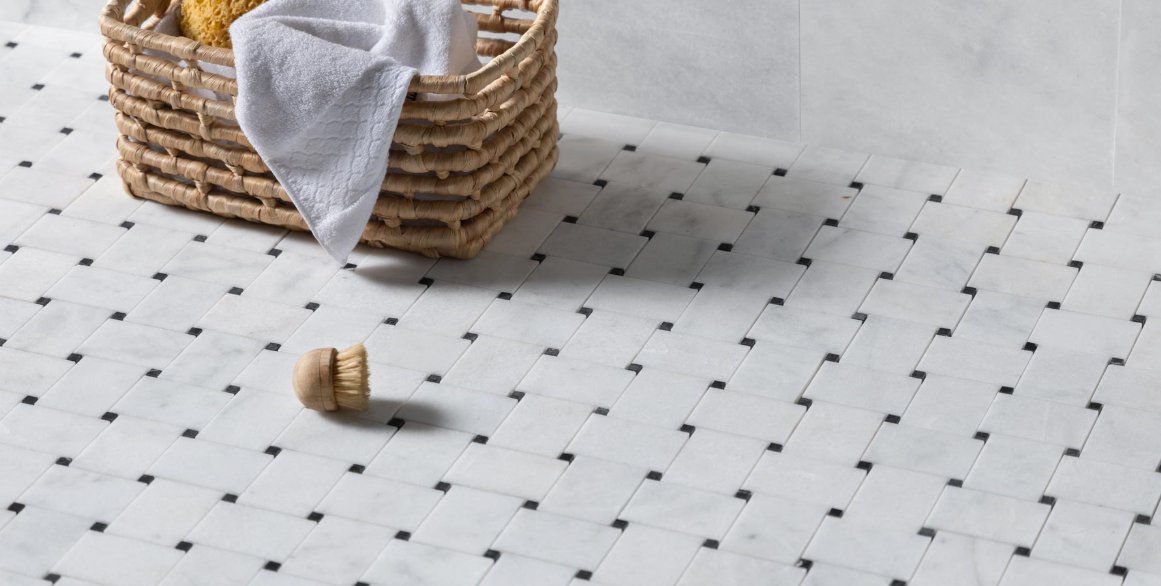 Basketweave Mosaic Tile