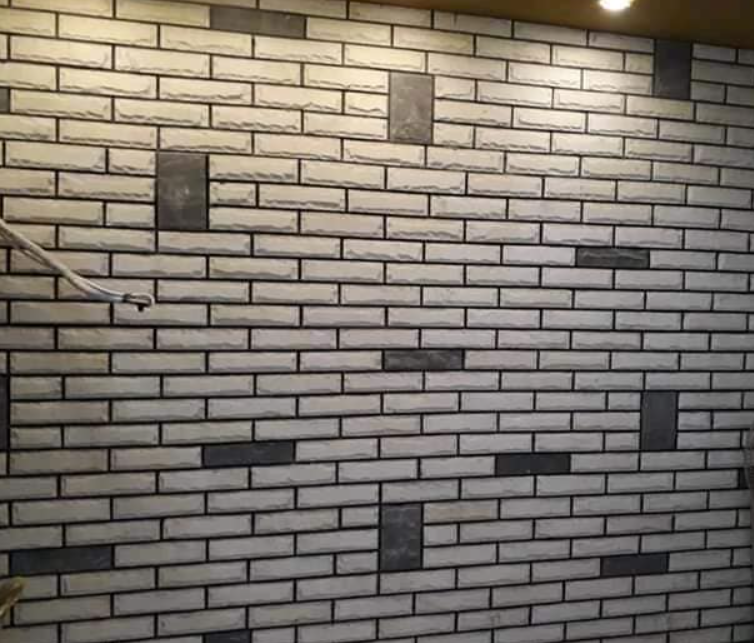 cream lime  Stone Elevation