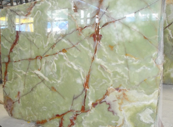 Light Green Onyx Marble (Botak)