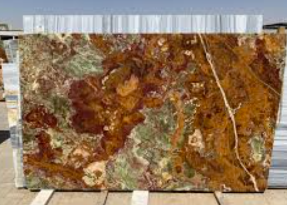 Multi Green Onyx Marble 