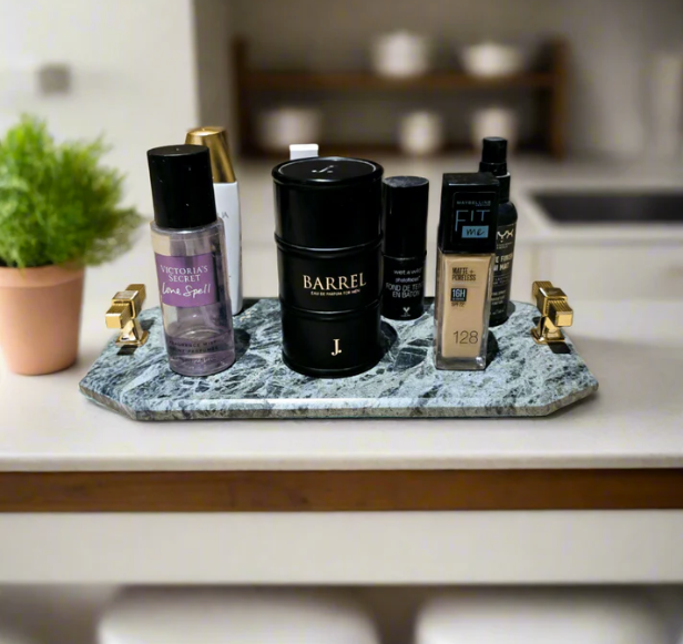 Jungle Green Verde facet Tray