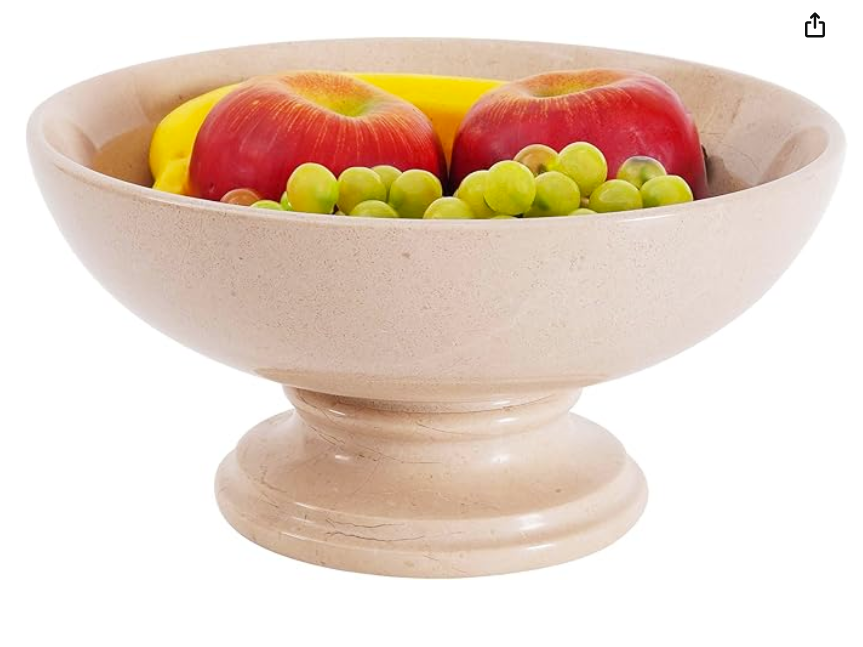 Verona Marble Fruit Bowl