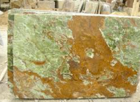 Multi Green Onyx slabs 