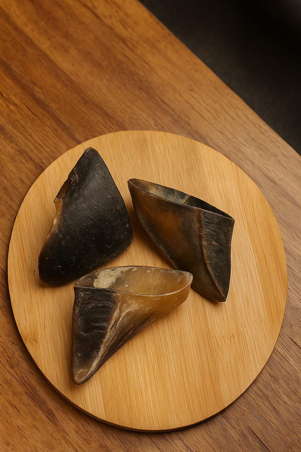 Pezuña vacía, natural y masticable.