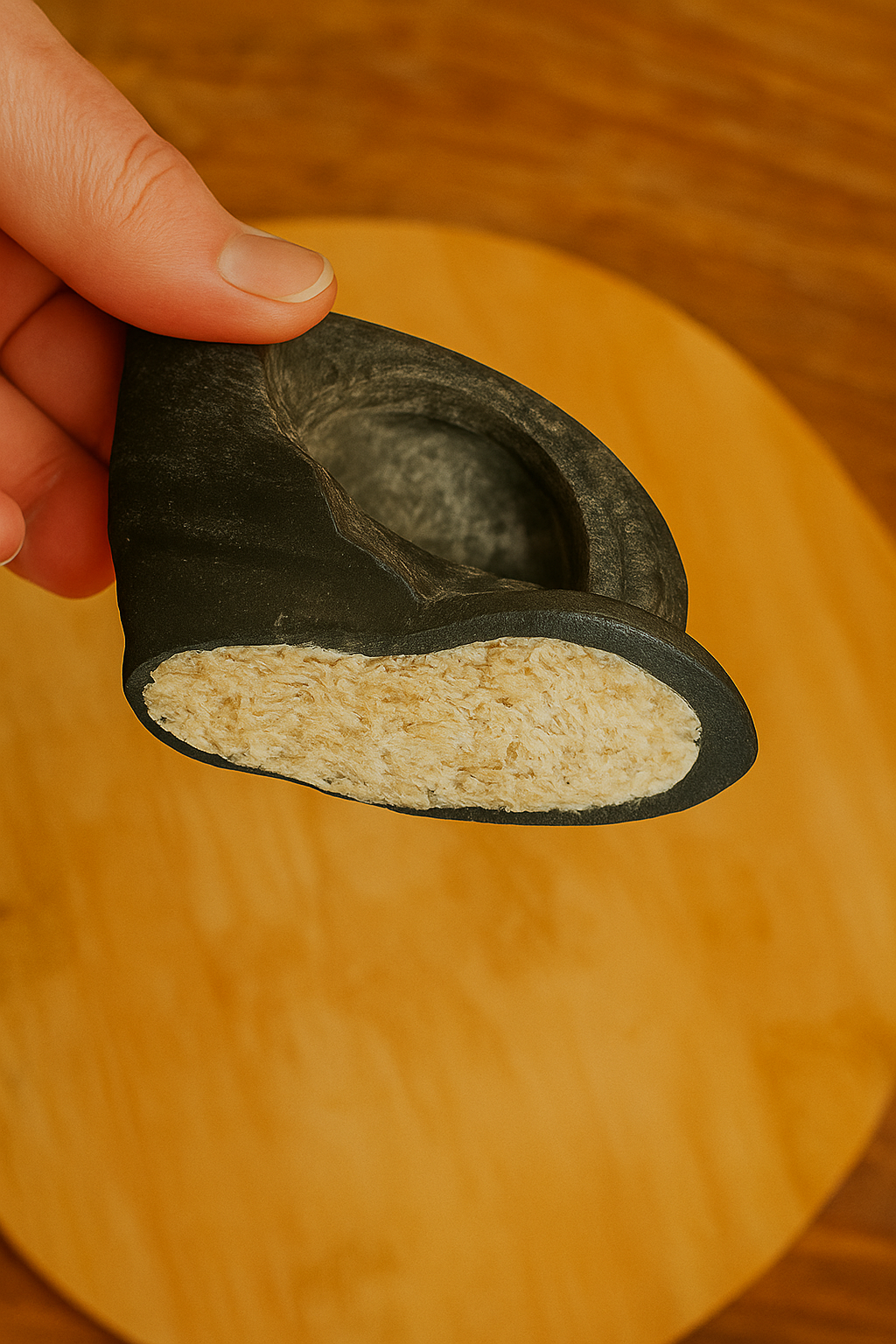  Pezuñas rellenas de carnaza molida.