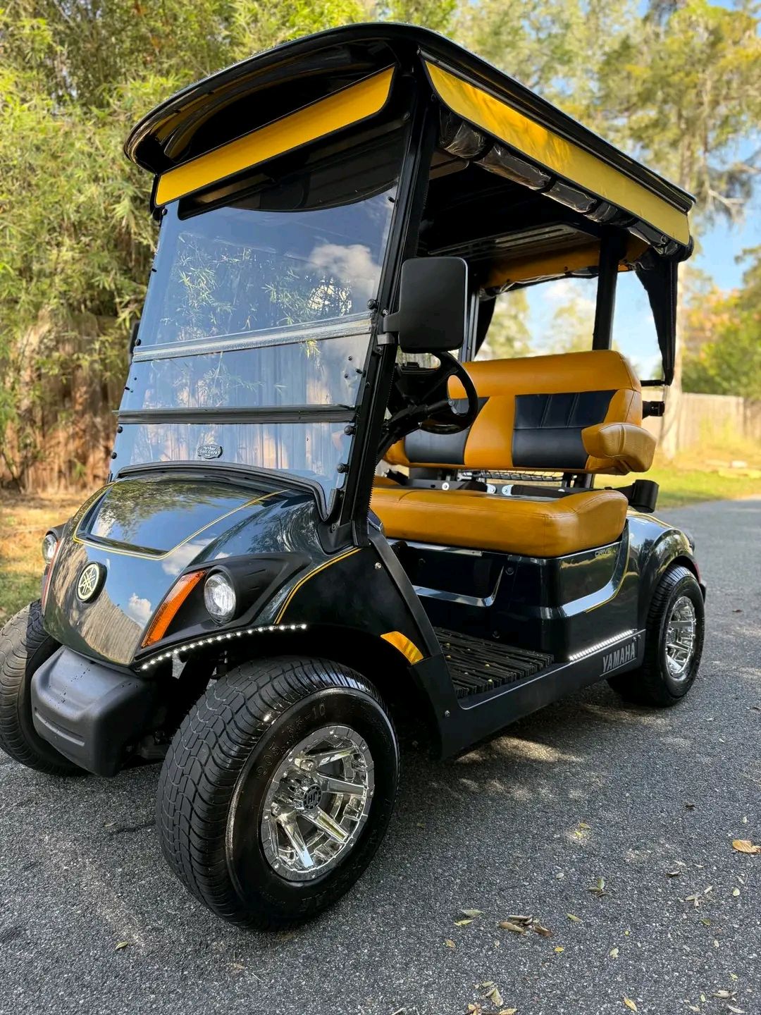 2023 Yamaha QuieTech EFI Gas Golf Cart (PTV) – Fully Loaded Low Hours One Owner