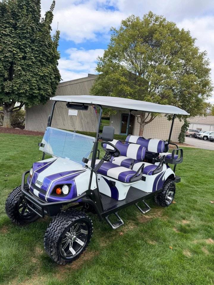 2024 Ezgo Express L6 72 Volt Electric Golf Cart.