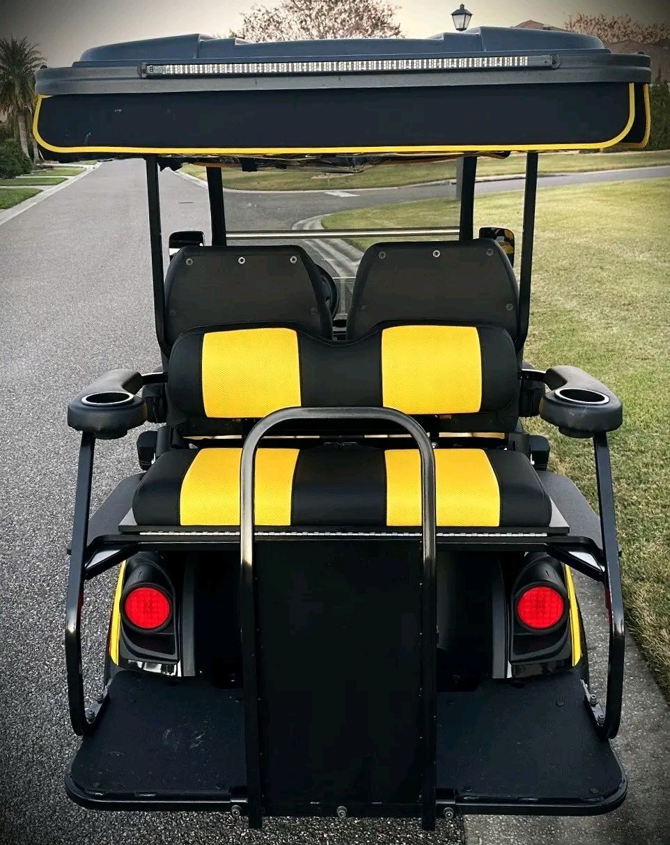 2023 Yamaha QuieTech D2 EFI 4-Passenger Gas Golf Cart – Like New | Low Mileage