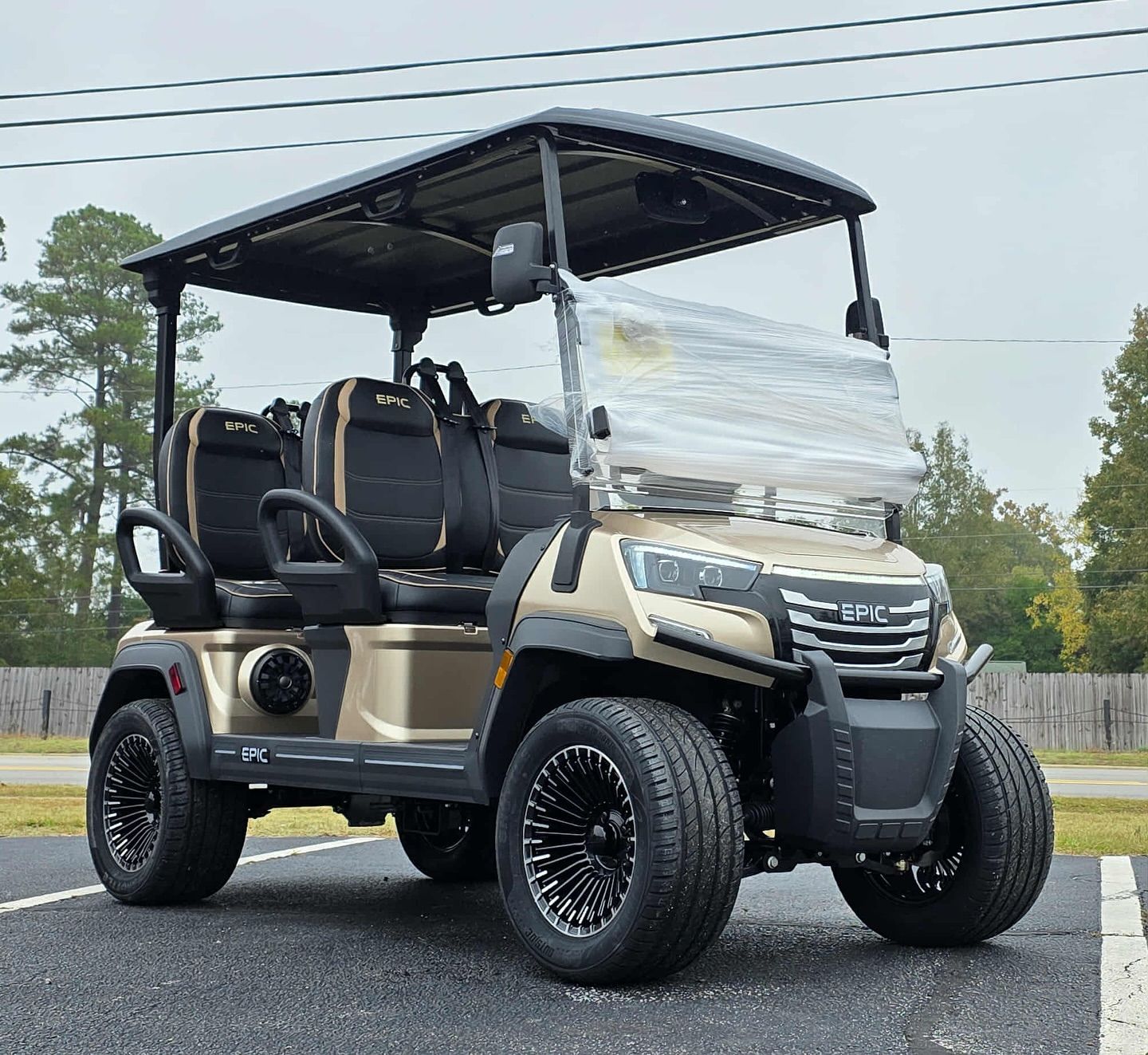 Epic E40FX Electric Golf Cart – 4 Passenger | Lithium-Ion Battery