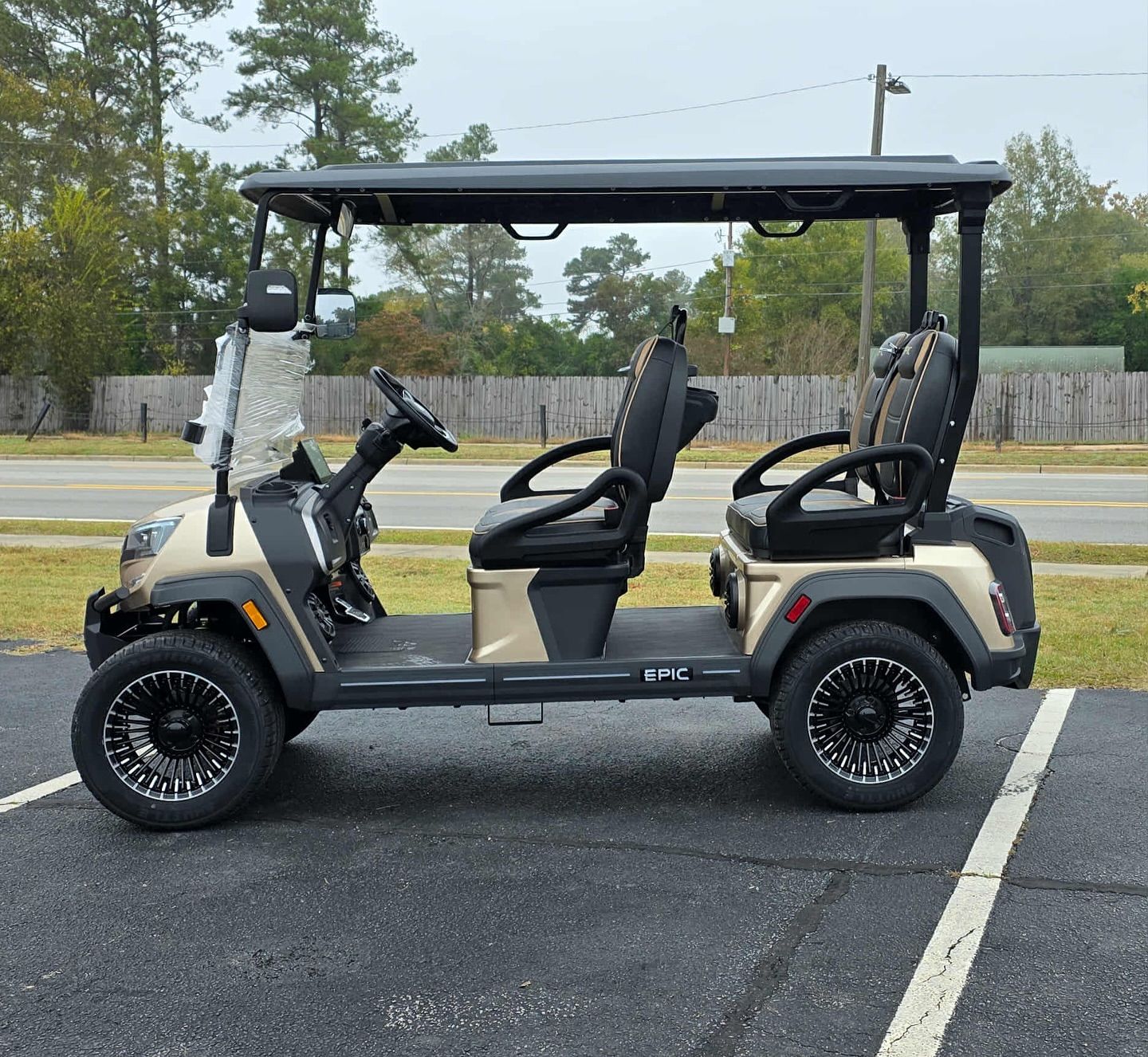 Epic E40FX Electric Golf Cart – 4 Passenger | Lithium-Ion Battery