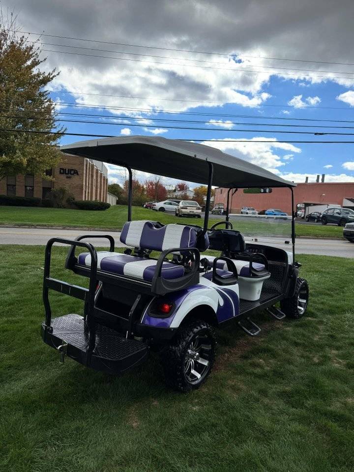2024 Ezgo Express L6 72 Volt Electric Golf Cart.