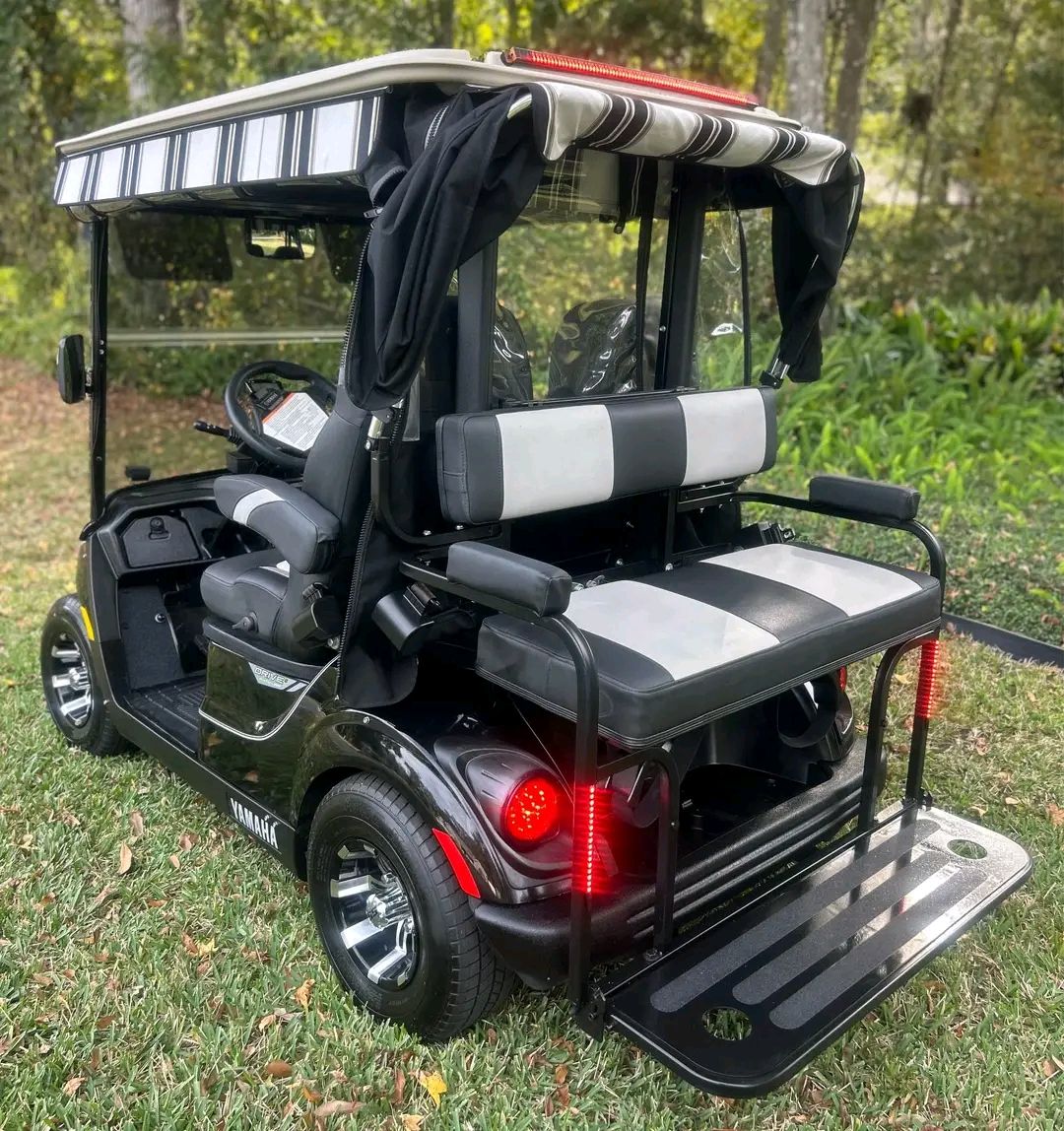 Custom Yamaha Drive² PTV Gas Golf Cart – 4 Passenger | Upgraded & Ready