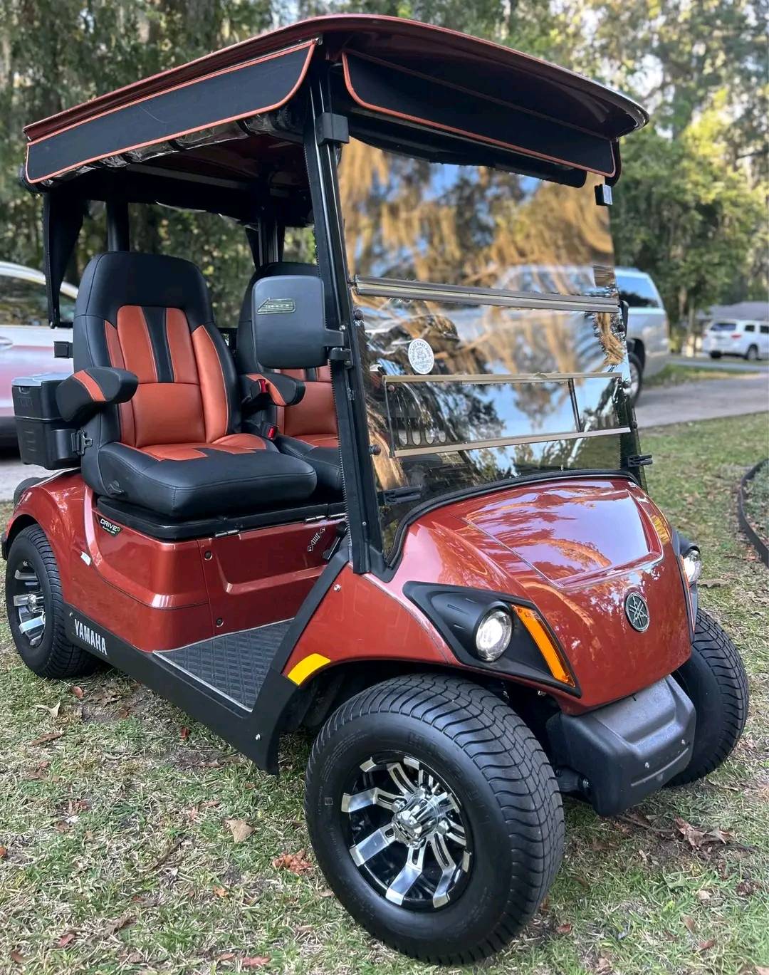 2025 Yamaha QuieTech (PTV) Gas Golf Cart – Like New | Fully Loaded
