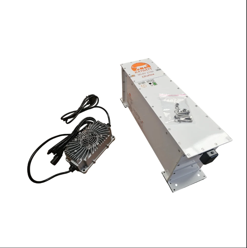 60V 27Ah Lithium Battery for Electric Farming Tricycle – With Charger included