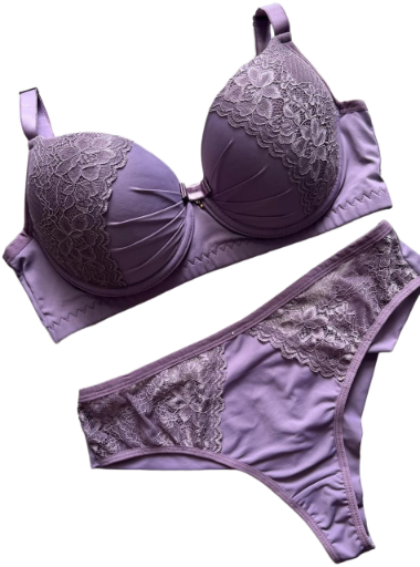 Conjunto Roxo Claro - Ref 0080