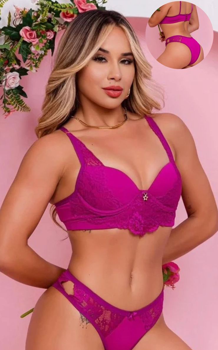 Conjunto Pink (Fecho Triplo) - Ref 2046