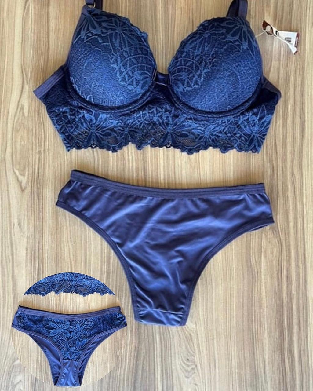 Conjunto Azul Escuro 