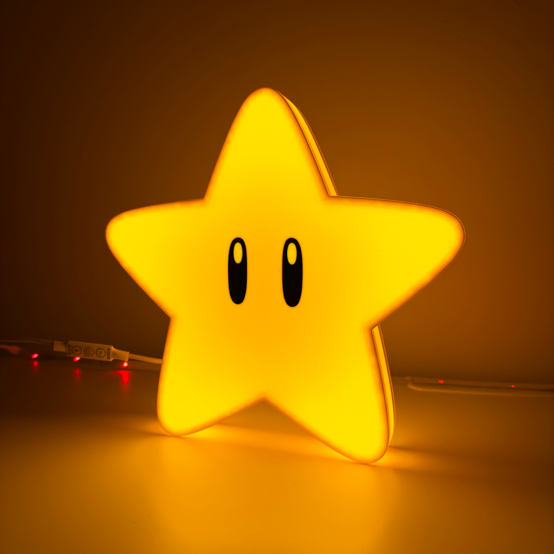 Luminária Estrela Brilhante